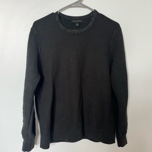 BANANA REPUBLIC WAFFLE KNIT SWEATER - L